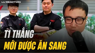 T1 thắng mới được ăn sang - Lu Reaction - The Private Chef For Korea's #1 Gaming Team