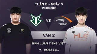 [20.06.2021] BRO vs HLE - Ván 2 - Bình Luận Tiếng Việt - LCK Mùa Hè 2021