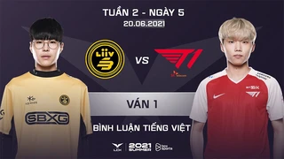 [20.06.2021] LSB vs T1 - Ván 1 - Bình Luận Tiếng Việt - LCK Mùa Hè 2021