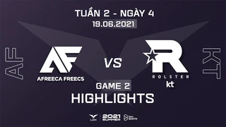 [Highlights] AF vs KT - Ván 2 - Tuần 2 Ngày 4 - LCK Mùa Hè 2021