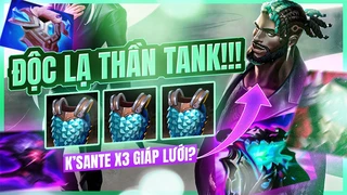 Độc lạ với meta Ksante lên 3 giáp lưới đầu tiên của thách đấu - Ksante 17 tuổi - HÀ TIỀU PHU