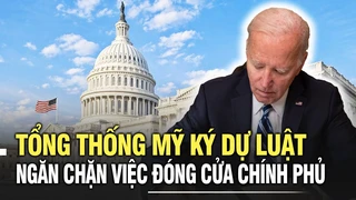 Tổng thống Mỹ ký dự luật ngăn chặn việc đóng cửa chính phủ