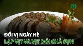 Đổi vị ngày hè với lạp vịt và vịt dồi chả sụn 1