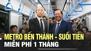 Metro Bến Thành - Suối Tiên miễn phí 1 tháng