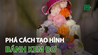 Phá cách tạo hình bánh kem bơ 2