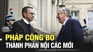 Pháp công bố thành phần nội các mới