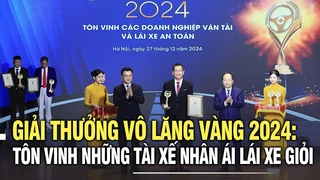 Giải thưởng Vô lăng Vàng 2024: Tôn vinh những tài xế nhân ái lái xe giỏi