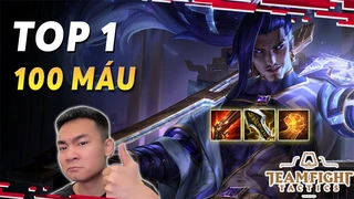 [TFT] Mãn nhãn với top 1 100 máu của Quang Cuốn, ông nào kêu Yasuo yếu bước ra đây