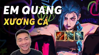 Em Quang cầm Jinx xử lý như Tool, bắn cho team bạn ngộp không thở được