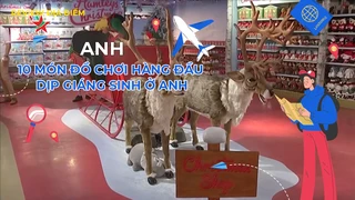 10 món đồ chơi hàng đầu dịp giáng sinh ở Anh