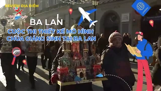 Cuộc thi thiết kế mô hình chúa giáng sinh tại Ba Lan