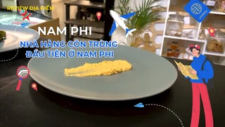 Nhà hàng côn trùng đầu tiên ở Nam Phi