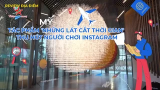 Tác phẩm 'Những lát cắt thời gian' thu hút người chơi Instagram