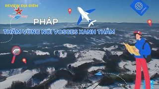 Thăm vùng núi Vosges xanh thẳm