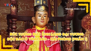 Bức tượng Đức Linh Lang đại vương độc đáo ở Vĩnh Bảo - Hải Phòng (phần 1)
