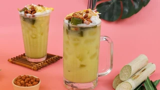 Nước mía sầu riêng và nước mía mix vị 3