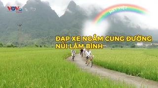 Đạp xe ngắm cung đường núi Lâm Bình