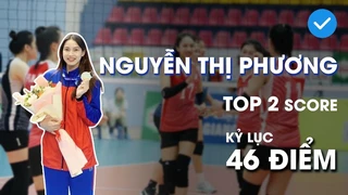 "Nàng Thơ" Nguyễn Thị Phương Của Btltt Với Kỷ Lục 46 Điểm Tại Giải Bóng Chuyền Cup Hùng Vương 2023