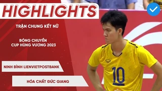Highlights | Ninh Bình Lienvietpostbank - Hóa Chất Đức Giang | Chung Kết Nữ Cup Hùng Vương 2023