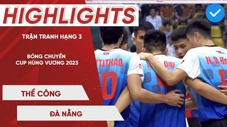 Highlights | Nam Thể Công - Nam Đà Nẵng | Trận Tranh Hạng Ba Bóng Chuyền Cup Hùng Vương 2023