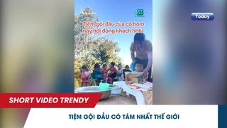 Tiệm gội đầu có tâm nhất thế giới