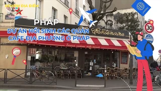 Dự án hồi sinh các quán cafe địa phương ở Pháp