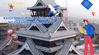 Khôi phục biểu tượng vùng - Ngôi thành Kumamoto