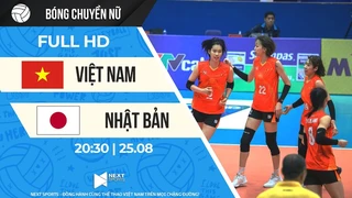 FULL HD | Việt Nam - Nhật Bản | Vi Quỳnh thi đấu cực cháy tiễn Bóng chuyền Nhật Bản về nước (P9.6.1)