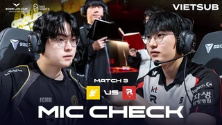 (Vietsub) Mic check - BFX vs KT - Tuần 1 LCK Cup 2025