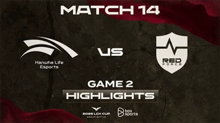 Highlights HLE vs NS - Game 2 - 2025 LCK Cup Group Battle - Match 14