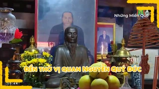 Đền thờ vị quan Nguyễn Quý Đức