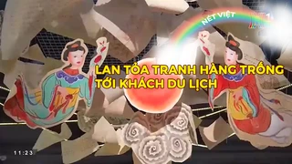 Lan tỏa tranh Hàng Trống tới khách du lịch