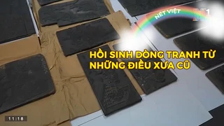 Hồi sinh dòng tranh từ những điều xưa cũ