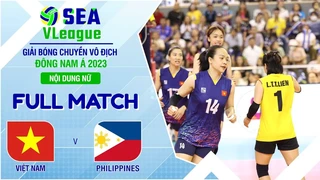 FULL HD | Việt Nam - Philippines | Nội dung nữ | Chặng 2 | Giải bóng chuyền SEA V.League 2023 (P38.11)