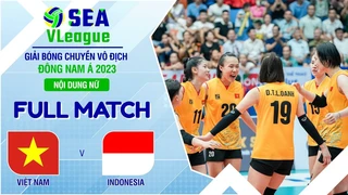 FULL HD | Việt Nam - Indonesia | Nội dung nữ | Chặng 2 | Giải bóng chuyền SEA V.League 2023 (P43.4)