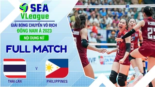 FULL HD | Thái Lan - Philippines | Nội dung nữ | Chặng 2 | Giải bóng chuyền SEA V.League 2023 (P44.2)