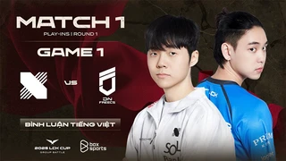 [07.02.2025] DRX vs DNF - Game 1 - Bình Luận Tiếng Việt - Play-In Round 1 - 2025 LCK Cup