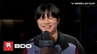 [VIETSUB] Phỏng Vấn KT Bdd - 2025 LCK CUP [DNF vs KT]