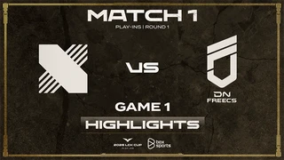 Highlights DRX vs DNF - Game 1 - Play-In Round 1 - 2025 LCK Cup