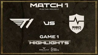 Highlights T1 vs NS - Game 1 - Play-In Round 2 - 2025 LCK Cup