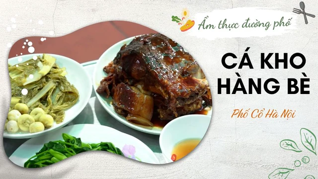 Cá kho chợ Hàng Bè - Phố Cổ Hà Nội