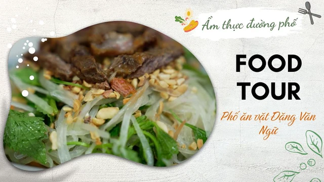 Phá đảo phố ăn vặt Đặng Văn Ngữ