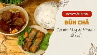 Bún Chả tại nhà hàng do Michelin đề xuất