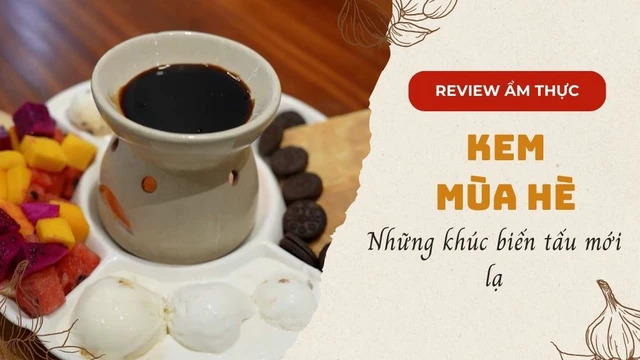 Những khúc biến tấu mới lạ của món kem mùa hè