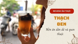 Thạch đen - Món ăn dân dã và quen thuộc