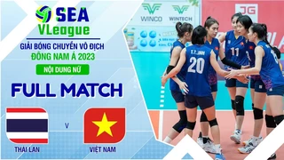 FULL HD | Thái Lan - Việt Nam | Nội dung nữ | Chặng 1 | Giải bóng chuyền SEA V.League 2023 (P53.12)