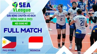 FULL HD | Indonesia - Philippines | Nội dung nữ | Chặng 1 | Giải bóng chuyền SEA V.League 2023 (P54.8)