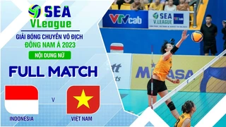 FULL HD | Indonesia - Việt Nam | Nội dung nữ | Chặng 1 | Giải bóng chuyền SEA V.League 2023 (P55.3)