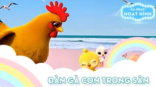 Ca khúc Đàn gà con trong sân (2)