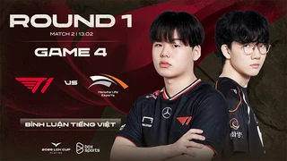 [13.02.2025] T1 vs HLE - Game 4 - Bình Luận Tiếng Việt - Playoffs Round 1 - 2025 LCK Cup
